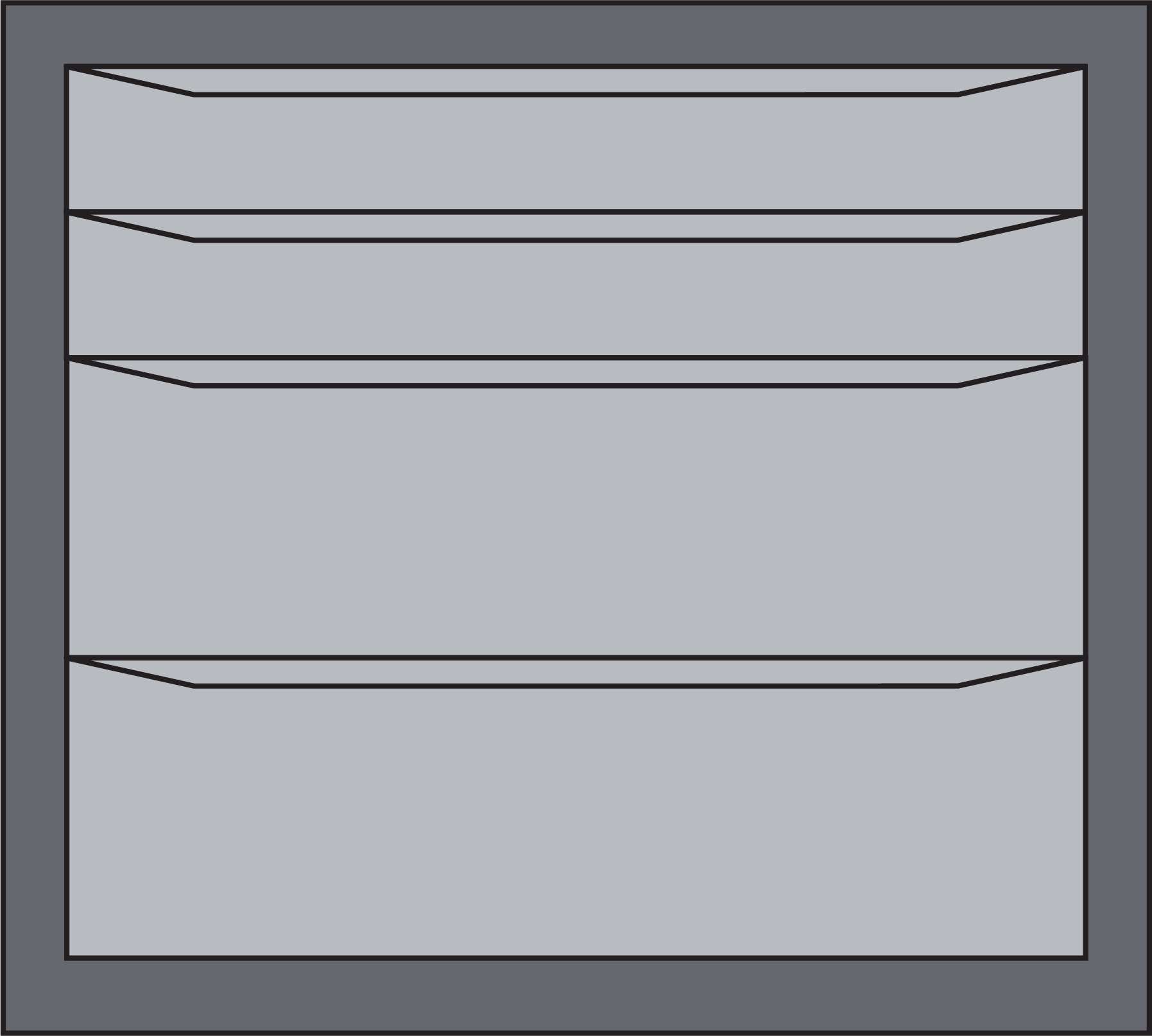 4 drawers